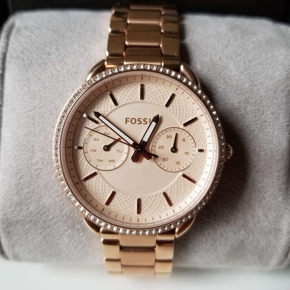 Fossil Rose Gold watch